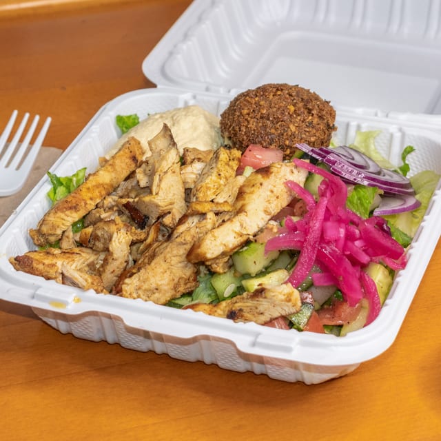 Chicken Shawarma Plate.