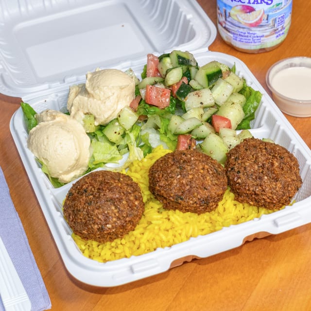 Falafel Plate.
